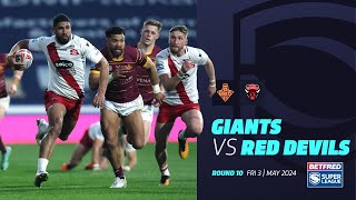 Highlights  Huddersfield Giants v Salford Red Devils  2024 Betfred Super League Round 10 [upl. by Collbaith]