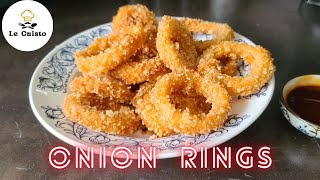 comment faire des onions rings [upl. by Bartolomeo]