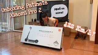 UNBOXING Mi Electric Scooter PRO 2  Mi primera vez en patinete  Vídeo no profesional  Larita1111 [upl. by Woehick]