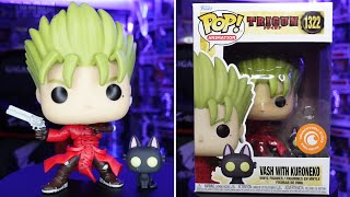 VASH WITH KURONEKO 1322  CRUNCHYROLL EXCLUSIVE  UNBOXING FUNKO POP [upl. by Behlke]