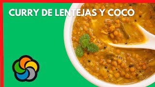 Curry de lentejas y coco [upl. by Lenoel]