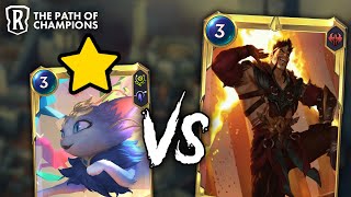 ⭐ 1 STAR YUUMI vs ⭐⭐ 25 STAR DRAVEN  Legends of Runeterra  The Path of Champions [upl. by Eimmelc677]