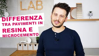 La differenza tra pavimenti in resina e microcemento [upl. by Drofxer]