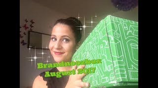 Unboxing  Brandnoozbox August 2017  Naika [upl. by Anyah]