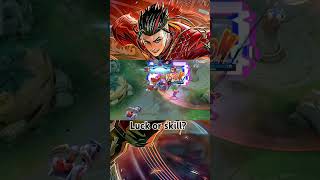 Luck or skill Chou Vs Aldous and lesley mobilelegends kagura chou shorts choufreestyle mlbb [upl. by Eelydnarb]