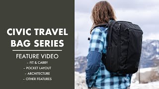 Features Outline Video  CIVIC Travel Bag 26L [upl. by Ecad]