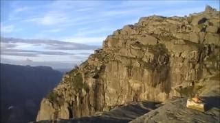 noorwegen watervallen latefossen en preikestolen vakantie [upl. by Juna]