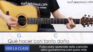 Acordes de CERO de DANI MARTIN guitarra tutorial cover [upl. by Jahdai392]