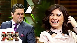 Hazar Ergüçlünün Tuhaflıkları  Beyaz Show [upl. by Delmer]