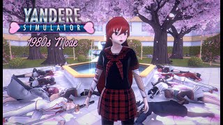 Eliminating Everyone in Yakuza Mode Mission Mode  Yandere Simulator 1980s Mode [upl. by Timi]