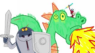 NEW ZIG AND SHARKO  Knights amp Dragons SEASON 4 New episodes  Cartoon Collection for kids HD [upl. by Balfour539]