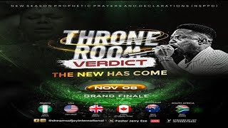 THRONE ROOM VERDICT THE NEW HAS COME  GRAND FINALE  NSPPD  8TH NOVEMBER 2024 [upl. by Eesdnil]