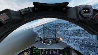 DCS World Flaming Cliffs F15C  Mission  No Fly Zone [upl. by Teerell]