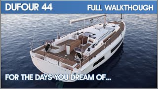 Dufour 44 I Full Walkthrough I The Marine Channel [upl. by Eiznik]