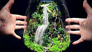 Mini Waterfall Terrarium Anyone Can Make [upl. by Tabitha223]