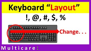 How to change keyboard layout to fix problem of typing special character [upl. by Ylas495]