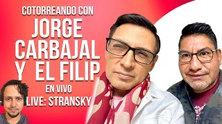 DE PRODUCTORA 69 JORGE CARBAJAL y EL FILIP en confianza con Arturo Stransky [upl. by Asilenna]