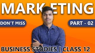 Marketing Management Philosophies amp Functions of marketing  Part 2  Class 12 Business studies [upl. by Emory155]