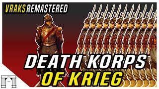 Vraks Remastered The Death Korps of Krieg Animated 40k Lore [upl. by Pris]