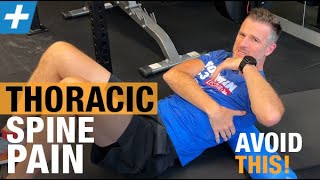 Relief for Thoracic Spine Pain DO THESE 6 Exercises [upl. by Costin]