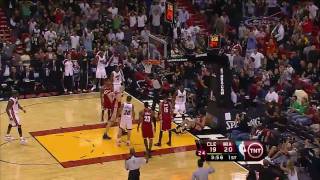 Dwyane Wade Dunk on Varejao HD [upl. by Herrle]