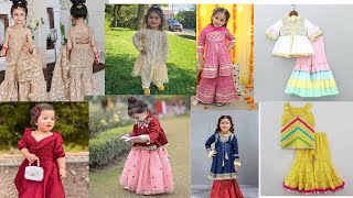 2024 baby girl garara sarara dress design 🌺34 year baby drees design trending babygirls [upl. by Crean381]