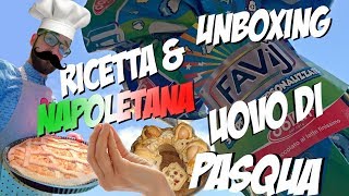 Ricetta PASTIERA Napoletana e CASATIELLO  Unboxing UOVO di PASQUA  In cucina con mia mamma [upl. by Aseel]