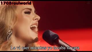 Adele  Set Fire To The Rain Live An Audience With Adele Traducida Al Español [upl. by Wachter]