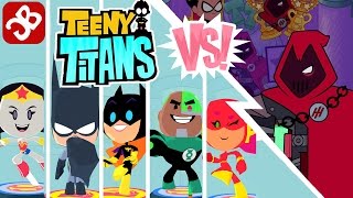 Teeny Titans Heroes VS The Hooded Hood  iOS  Android  Gameplay Video [upl. by Charmion]