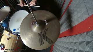 Hi Hat Zildjian KZ 13quot Vintage A366 [upl. by Noslien469]