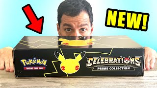 THE 100 POKEMON PRIME COLLECTION BOX Opening Pokemon Cards Inside [upl. by Ennaeilsel]