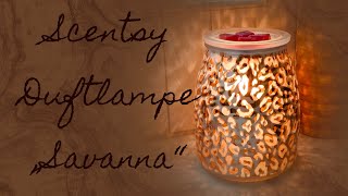 Scentsy Duftlampe Savanna 🐆 [upl. by Kenlee]