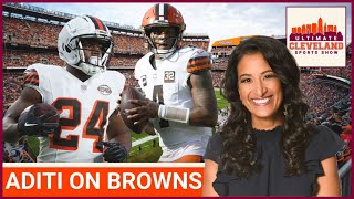 Aditi Kinkhabwala on Deshaun Watsons injury Nick Chubbs return amp Browns coaching staff questions [upl. by Aseeram]