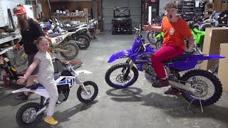 Kids Dirt Bike shopping Adventure Dreams come true [upl. by Iolenta125]