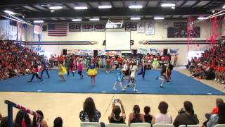 Chaminade Cheer and Dance Eaglemania Rally 2013 [upl. by Reld662]