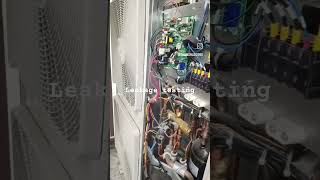 Leakage Testing HV AC electrical airconditioner [upl. by Nahte243]