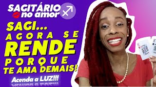 Sagitário no Amor ♐❤️😅😏VAI SE RENDER AO AMOR É INÚTIL LUTAR CONTRA O SENTIMENTO [upl. by Anallese]