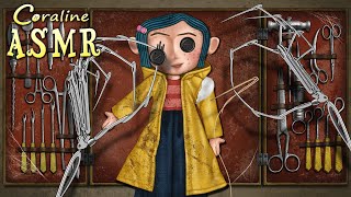 ASMR 코렐라인 오프닝 애니메이션  코렐라인 인형 수리하기  스톱모션  할로윈 특집  Coraline Opening Animation  Stop Motion [upl. by Atsyrt32]