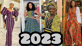 💃Mode Africaine 2023  Modèles robes pagne pour femme Boubou senegalais Ankara styles🌈collection 1 [upl. by Oirretna32]