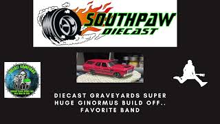 Super Huge Ginormous Build off at Diecast Graveyard Your Favorite Band I lost almost all footage [upl. by Pattani]