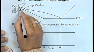 Mod01 Lec23 IronCarbon Phase Diagram [upl. by Adiela]