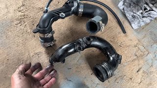 Remplacement durite Turbo Renault 15 Dci 70 [upl. by Garrett]