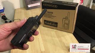 Talkie Walkie TK3601 Kenwood DPMR PMR446 UHF Presentation GoTechnique [upl. by Repsac]