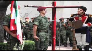 Conmemoran 163 aniversario de Batalla de Churubusco [upl. by Allistir]