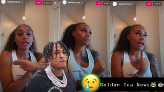 JANIA MESHELL CRIES😢ON LIVE WHILE EXPLAINING BEEF BETWEEN HER amp NBA YB🗣”Kacey Doesn’t Want to Go” [upl. by Thirzi498]