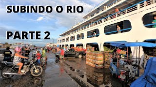 Como foi a viagem de barco navio de Santarém a Manaus via Parintins e Itacoatiara [upl. by Ettigirb]