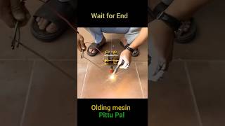 welding machine kaise banaya 😱 shortvideo [upl. by Itnuahsa]