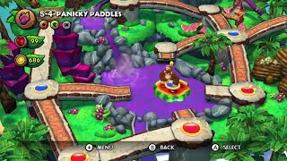 Donkey Kong Country Tropical Freeze  54 Panicky Paddles [upl. by Ahsait]