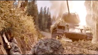 Finnish soldier vs T34 tank Sisu [upl. by Steinway]