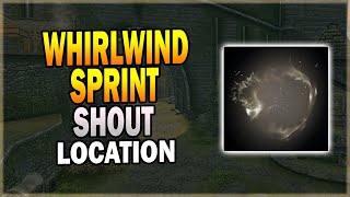 Whirlwind Sprint Shout Locations in Skyrim  Skyrim Shout Guide [upl. by Aronson]